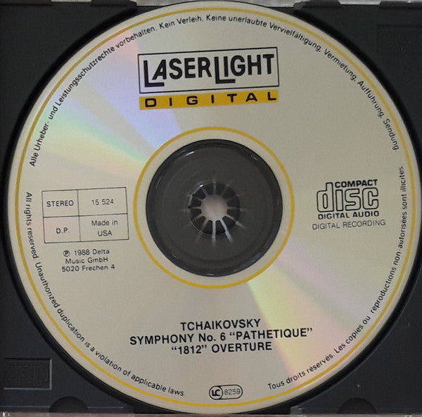 Pyotr Ilyich Tchaikovsky - Hungarian State Symphony Orchestra, Adam Fischer (2) : Symphony No.6 "Pathetique" / "1812" Overture (CD, Album)