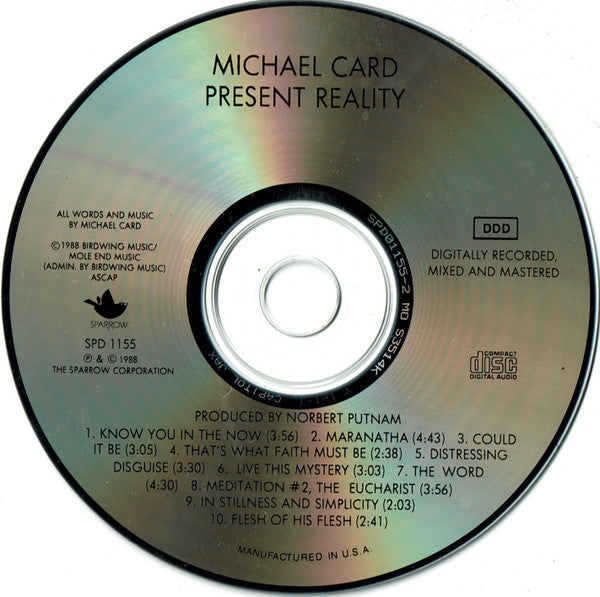 Michael Card : Present Reality (CD, RE)
