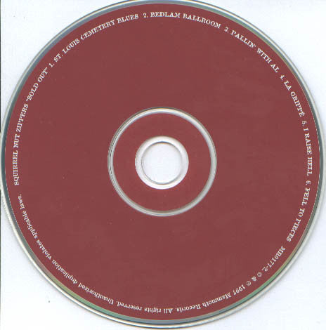 Squirrel Nut Zippers : Sold Out (CD, EP, Ltd)