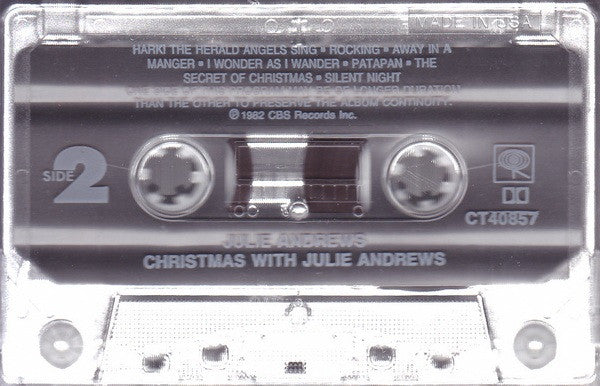 Julie Andrews : Christmas With Julie Andrews (Cass, Album, RE)
