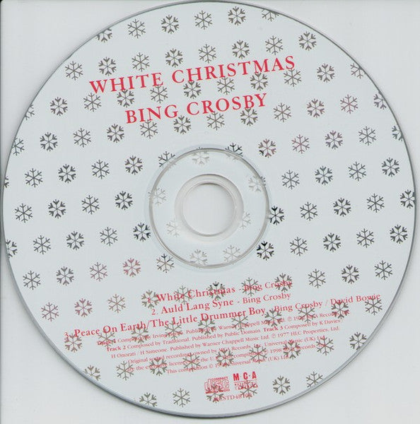 Bing Crosby : White Christmas (CD, Single)