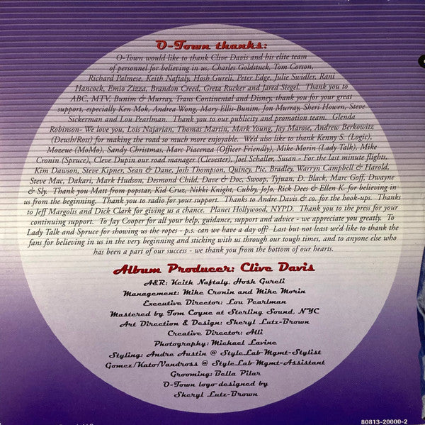O-Town : O-Town (CD, Album)