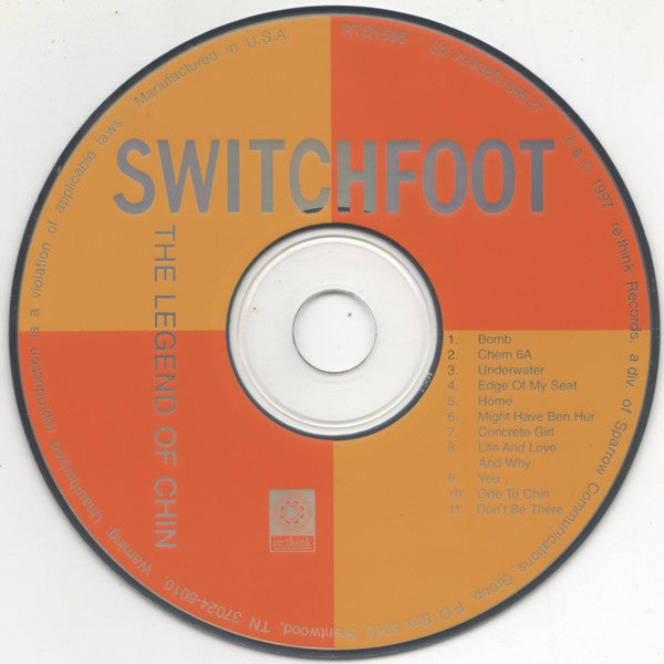 Switchfoot - The Early Years: 1997-2000 (3xCD) (VG+) - Endless Media