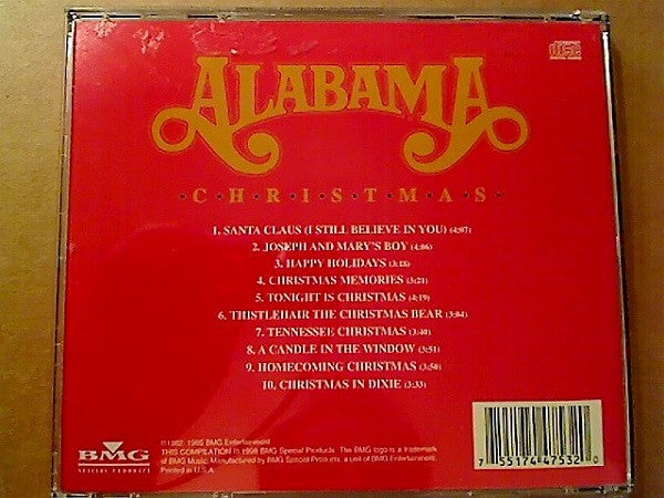 Alabama : Christmas (CD, Album, RE)