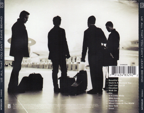 U2 - All That You Can't Leave Behind (CD) (VG+) - Endless Media