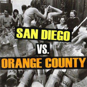 Various : San Diego Vs. Orange County (2xCD, Album, Comp)