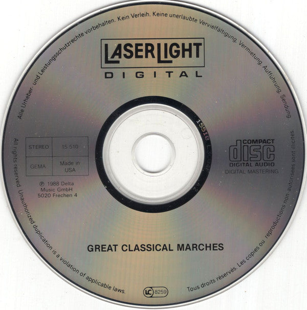 Various - Great Classical Marches (CD) (VG+) - Endless Media