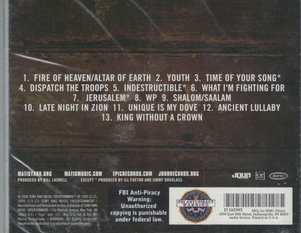 Matisyahu : Youth (CD, Album, Club)