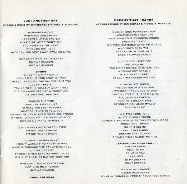 Jon Secada : Jon Secada (CD, Album, Club)