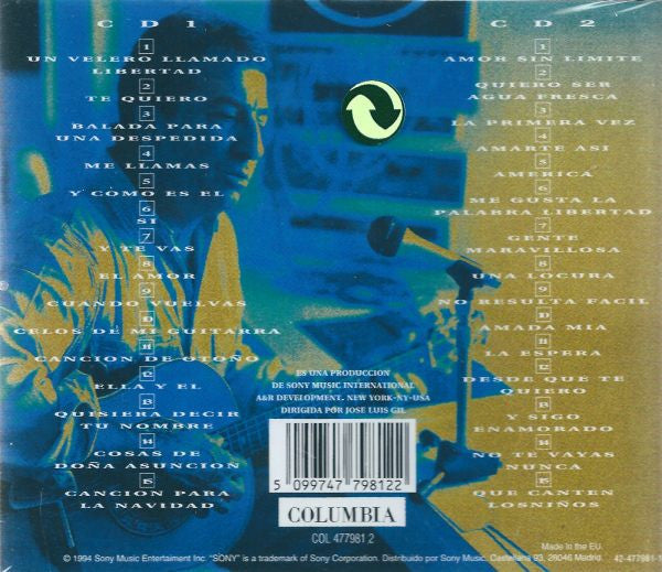 José Luis Perales : Mis 30 Mejores Canciones (1974 - 1994) (2xCD, Comp, RE)