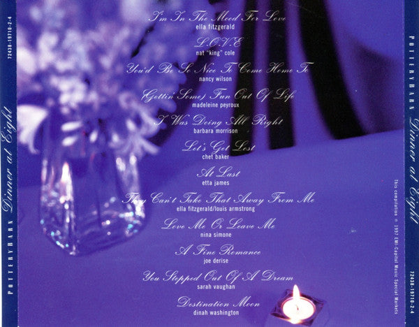 Various - Potterybarn - Dinner At Eight (CD) (VG) - Endless Media