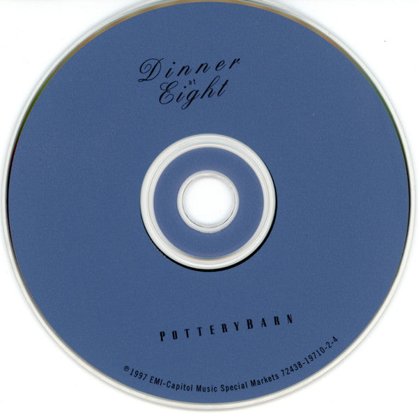 Various - Potterybarn - Dinner At Eight (CD) (VG) - Endless Media