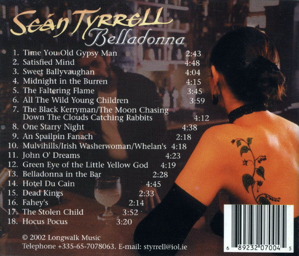 Seán Tyrrell : Belladonna (CD, Album)