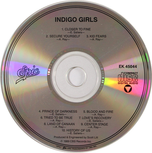 Indigo Girls : Indigo Girls (CD, Album)