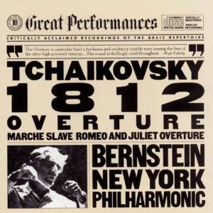 Pyotr Ilyich Tchaikovsky - Leonard Bernstein, New York Philharmonic : 1812 Overture / Marche Slave / Romeo And Juliet Overture (CD, Comp, RE)