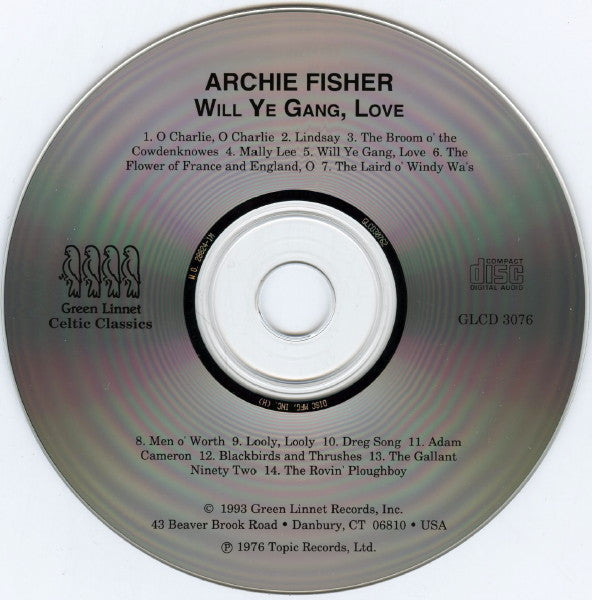 Archie Fisher - Will Ye Gang, Love (CD) (NM or M-) - Endless Media