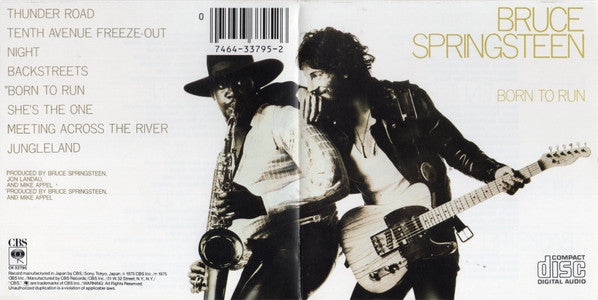 Bruce Springsteen : Born To Run (CD, Album, RE)