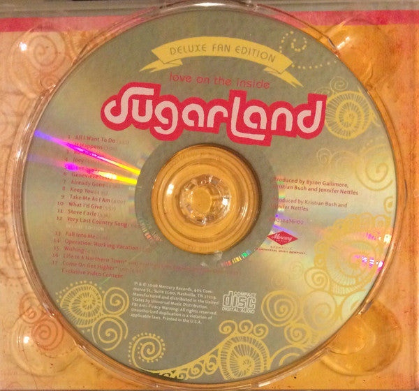 Sugarland (2) : Love On The Inside (CD, Album, Del)