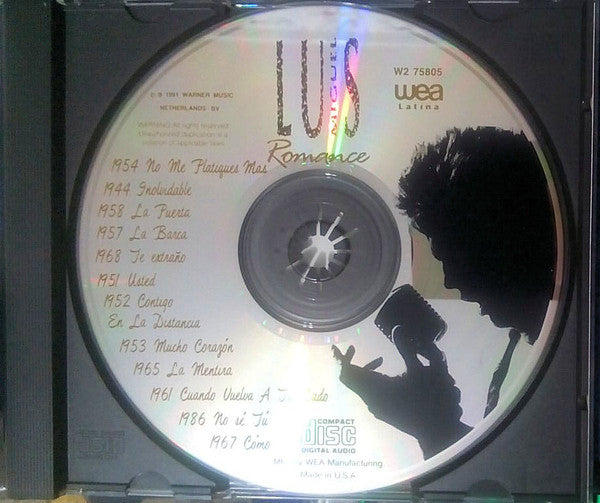 Luis Miguel : Romance (CD, Album, Club)
