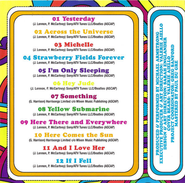 Michael Armstrong : Rockabye Baby! Lullaby Renditions Of The Beatles (CD, Album)