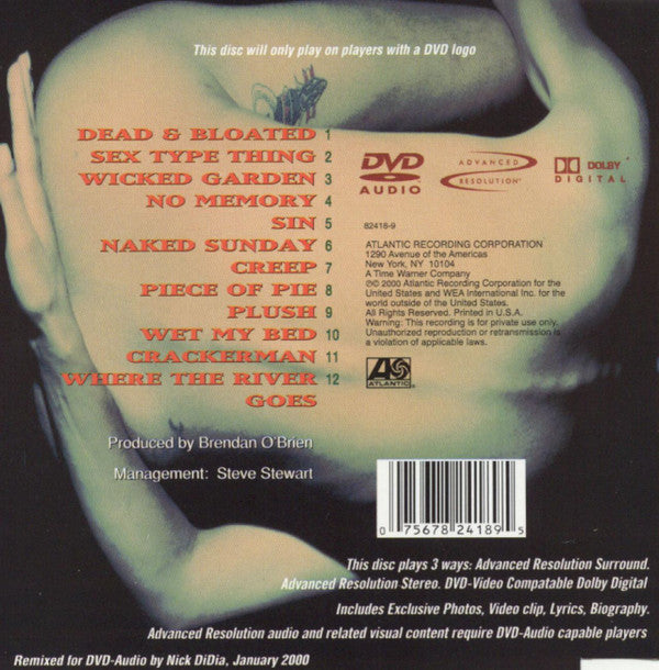 Stone Temple Pilots : Core (DVD-A, Album, RE, Multichannel)