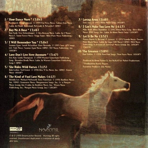 Kenny Rogers : She Rides Wild Horses (HDCD, Album)