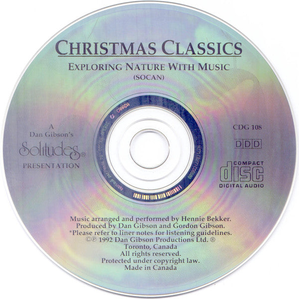 Dan Gibson / Hennie Bekker : Christmas Classics (CD, Album)