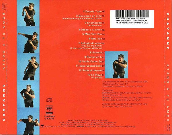 Chayanne : Atado A Tu Amor (CD, Album, Club)