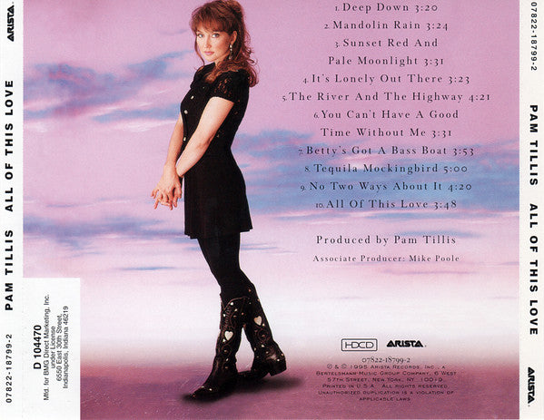 Pam Tillis : All Of This Love (HDCD, Album, Club)