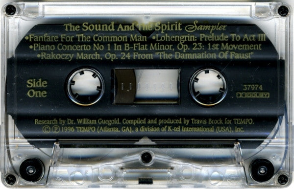 Unknown Artist : The Sound And The Spirit Sampler: A History Of Music At The Olympic Games (Cass, Comp, Smplr, Dol)