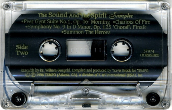 Unknown Artist : The Sound And The Spirit Sampler: A History Of Music At The Olympic Games (Cass, Comp, Smplr, Dol)