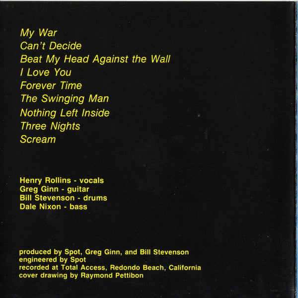 Black Flag : My War (CD, Album, RE, JVC)