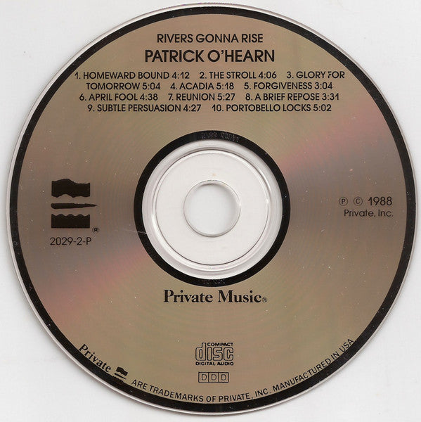 Patrick O'Hearn : Rivers Gonna Rise (CD, Album)