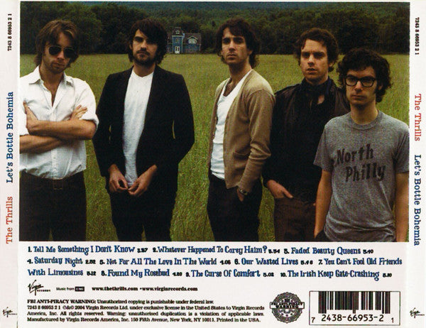 The Thrills - Let's Bottle Bohemia (CD) (VG+) - Endless Media