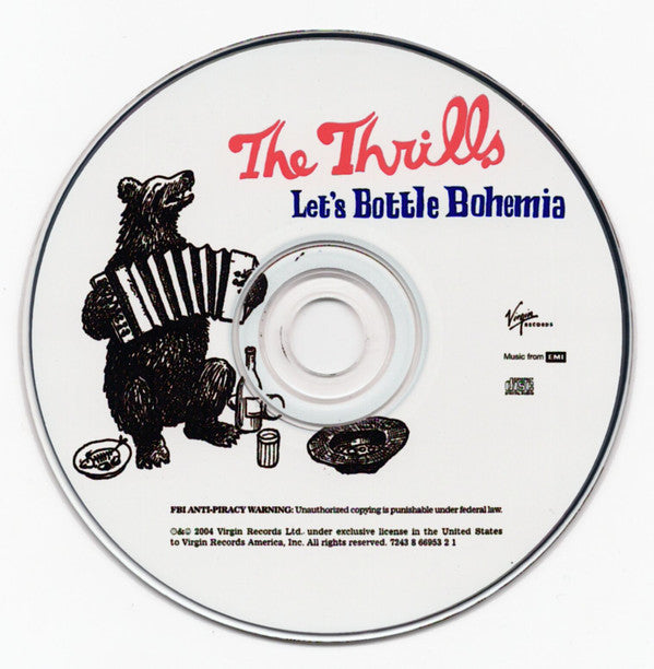 The Thrills - Let's Bottle Bohemia (CD) (VG+) - Endless Media