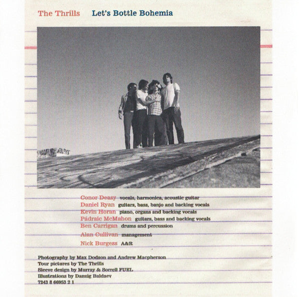 The Thrills - Let's Bottle Bohemia (CD) (VG+) - Endless Media
