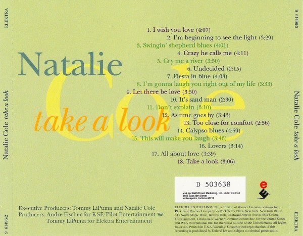 Natalie Cole : Take A Look (CD, Album, Club)