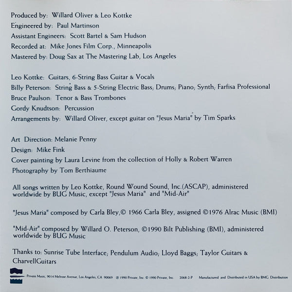Leo Kottke : That's What (CD, Album)