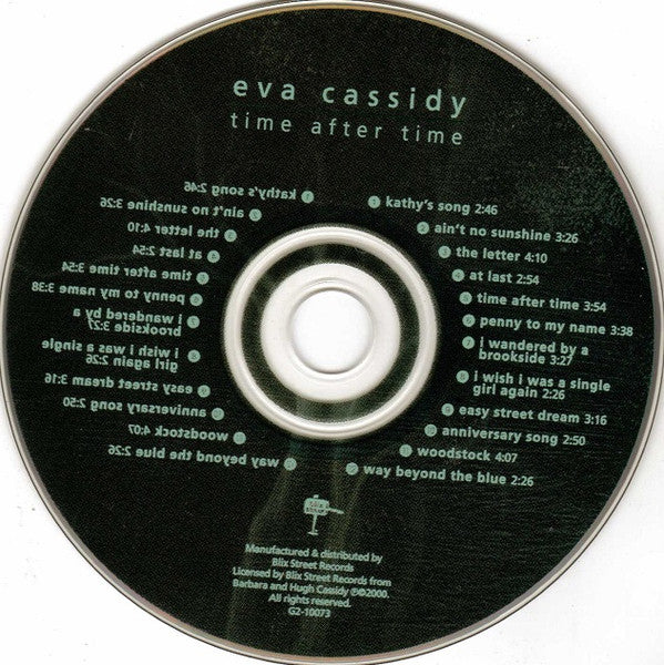 Eva Cassidy : Time After Time (CD, Album, RE, DOC)
