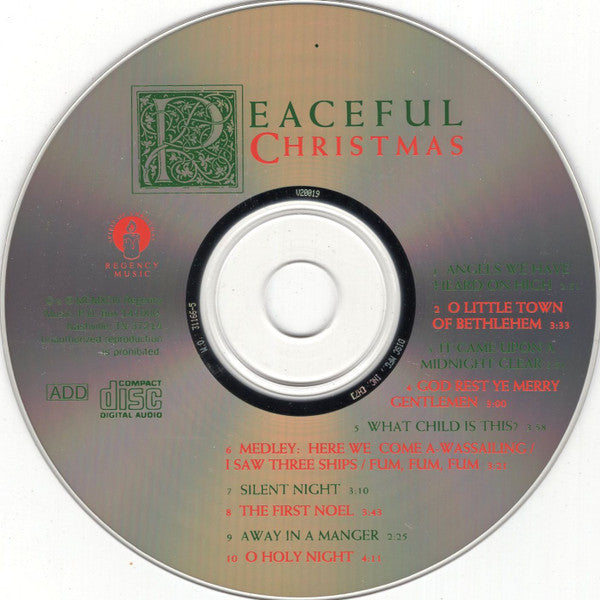Various : Peaceful Christmas (CD)
