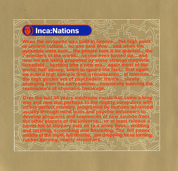 Various : Inca:Nations (CD, Comp)