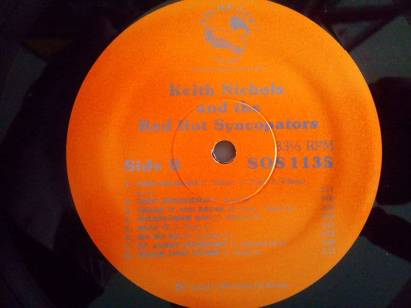 Keith Nichols And The Red Hot Syncopators : Doctors Jazz (LP, Album)
