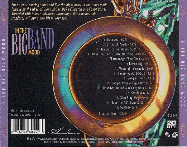 Michael Maxwell & His Orchestra : In The Big Band Mood (CD, Album, 20 )