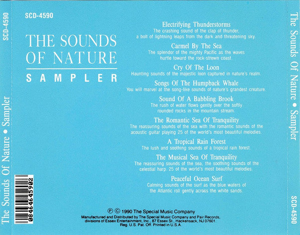 No Artist : The Sounds Of Nature Sampler (CD)
