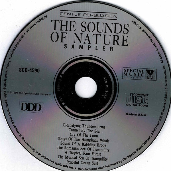 No Artist : The Sounds Of Nature Sampler (CD)