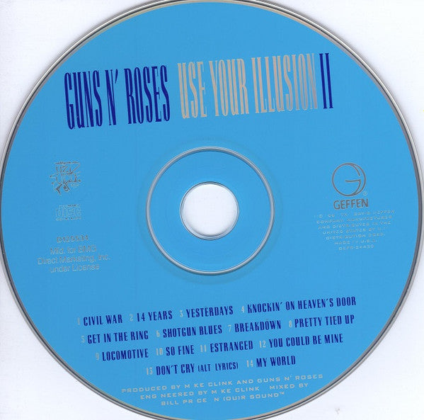 Guns N' Roses : Use Your Illusion II (CD, Album, Club)