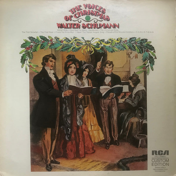 The Voices Of Walter Schumann : The Voices Of Christmas (LP, Album, RE, RM)