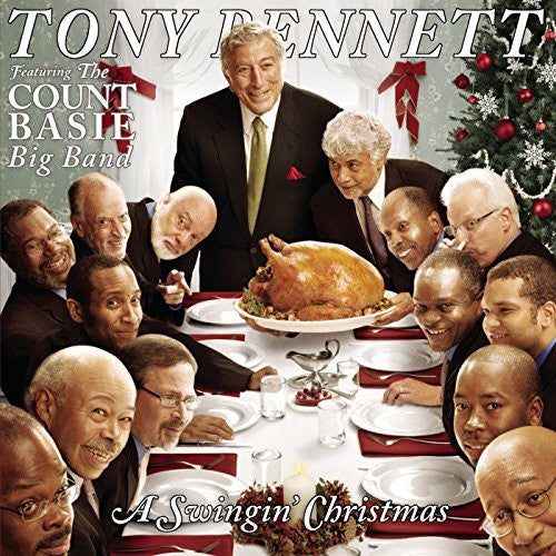 Tony Bennett Featuring Count Basie Big Band - A Swingin' Christmas (CD) (VG+) - Endless Media