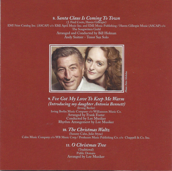 Tony Bennett Featuring Count Basie Big Band - A Swingin' Christmas (CD) (VG+) - Endless Media