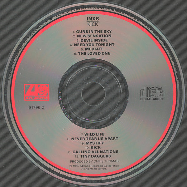 INXS : Kick (CD, Album, CAP)